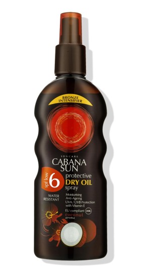 Cabana Sun Protective Dry Oil Spray SPF6 200ml