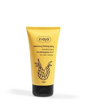 ZIAJA PINEAPPLE SKIN CARE SHOWER GEL & SHAMPOO 2IN1 BODY & HAIR 160ML