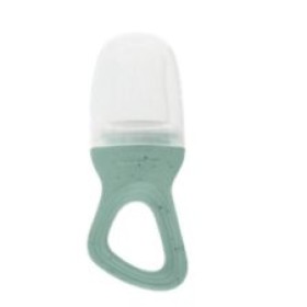 Kikka Boo Soft Food Feeder Platinum Silicone Sage Kikka Boo Soft Food Feeder Platinum Silicone Sage