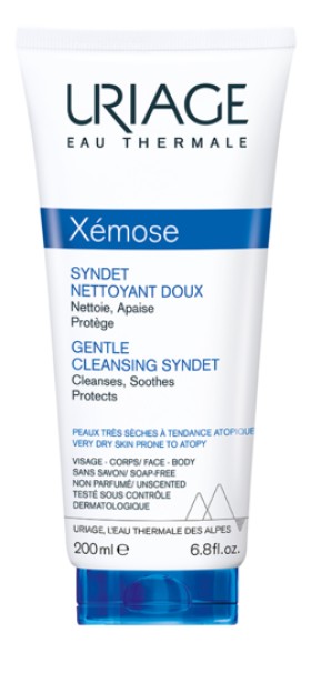 Uriage Xemose Syndet - Gentle Cleansing Gel For Very Dry Skin 200ml