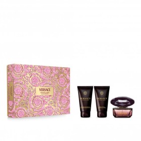 Versace Crystal Noir Set Edp50ml & Shower Gel 50ml & Body Lotion 50ml Xmas24