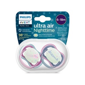 Philips Avent Scf376/14 Ultra Air Nighttime 6-18M 2Pcs