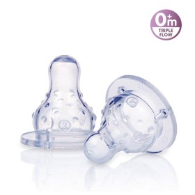 NUBY REPLACEMENT NIPPLE 1.2.3 FLOW 0m+ 2s