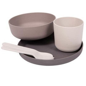 Bo Jungle B-Biodegradable CPLA tableware set Grey 5s