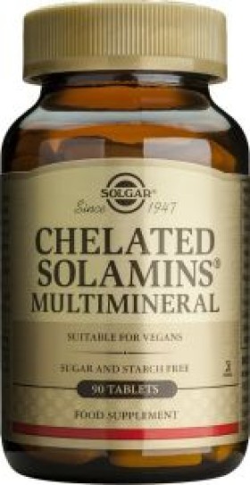 Solgar Chelated Solamins Multimineral 90s