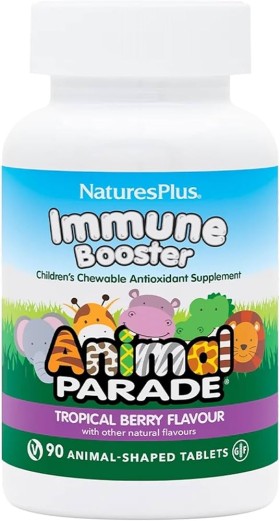 Naturesplus Animal Parade Immune Booster Kids 90 Chew Για ενίσχυση ... Naturesplus Animal Parade Immune Booster Kids 90 Chew Για ενίσχυση ...