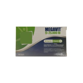 Surveal Megavit D 25000 IU 15 Capsules Surveal Megavit D 25000 IU 15 Capsules