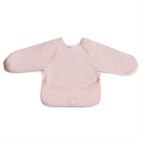 Mushie ​​Long Sleeve Bib​ Blush 6-24 months (one size)