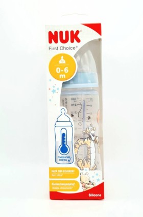 Nuk First Choice Baby Bottle 0-6m 300ml Disney Various Design