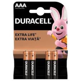 Duracell AAA 4s, Αλκαλικές Μπαταρίες