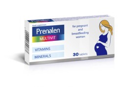Prenalen Pregnancy Multivit 30 Tablets, Συμπλήρωμα Διατροφής Σε Μο... Prenalen Pregnancy Multivit 30 Tablets, Συμπλήρωμα Διατροφής Σε Μο...