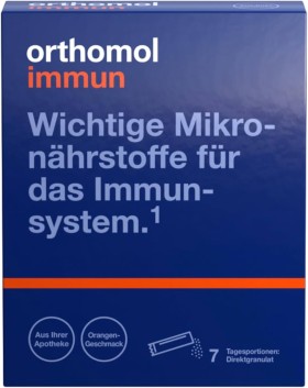 Orthomol Immun Granules 7days Orange