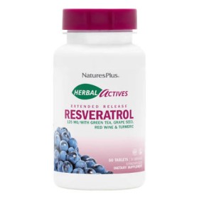 Natures Plus Resveratrol 125 mg 60Tabs