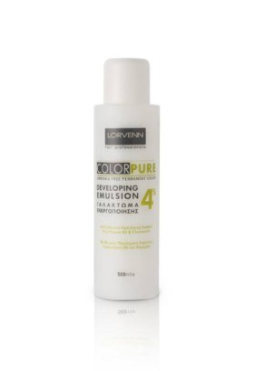Lorvenn Color Pure Ammonia Free Permanent Hair Color Developing Emu...