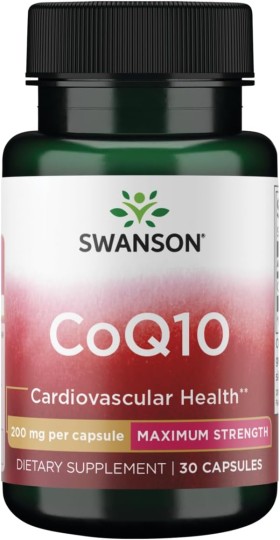 Swanson CoQ10 200mg 30 Capsules