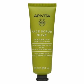 Apivita Face Scrub With Olive Deep Exfoliating x 50ml