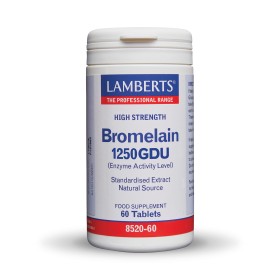Lamberts Υψηλής ισχύος και δραστικότητας Βρομελαΐνη 60 Ταμπλέτες