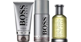 Hugo Boss Bottled EDT x 100ml & Shower Gel x 100ml & Deo Spray x 150ml