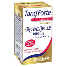 Health Aid Tang Forte x 30 Capsules - Pure & Fresh Royal Jelly 1000mg - Boosts Stamina & Strength