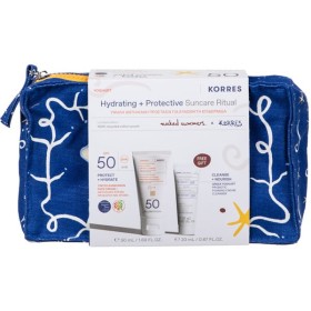 Korres Hydrating + Protective Suncare Ritual Set – Yoghurt Tinted F...