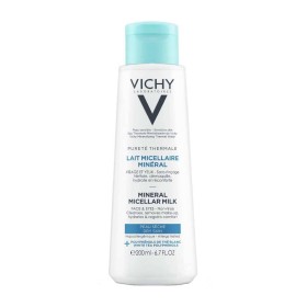 VICHY PURETE THERMAL, MINERAL MICELLAR MILK. CLEANSES& REMOVES MAKE UP, SIUTABLE FOR DRY SKIN. FOR FACE& EYES 200ML