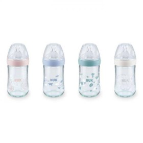 Nuk Nature Sense Bottle Glass x 240ml - Various Colours