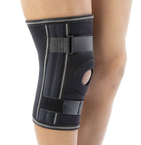ANATOMICHELP 0022 BOOSTED NEOPRENE KNEE SUPPORT SPIRAL PLATES LARGE