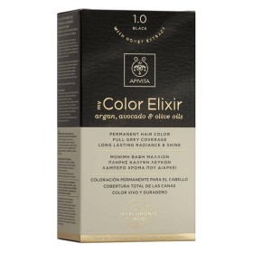 Apivita My Color Elixir Permanent Hair Color Kit Black No 1.0