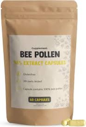 Cupplement Bee Pollen 98% Extract Capsules 60 Capsules,  Συμπλήρωμα...
