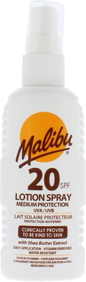 Malibu Lotion Spray Spf20 100ml