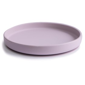 Mushie Classic Silicone Plate Soft Lilac