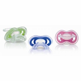 NUBY GUM-EEZ SILICON FIRST TEETHER 0m+, VARIOUS COLORS 1PIECE
