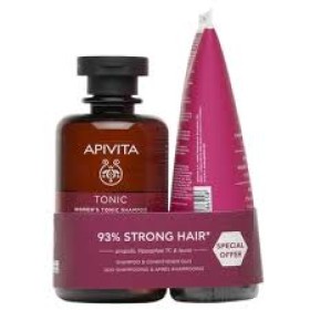 Apivita Strong Hair Woman Tonic Sh&Cond Offer/25 Apivita Strong Hair Woman Tonic Sh&Cond Offer/25