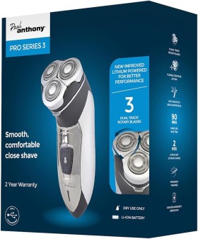 Paul Anthony Pro Series 3 Lithium Rotary Shaver