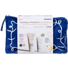 Korres Hydrating + Protective Suncare Ritual Set – Yoghurt Face Sun...