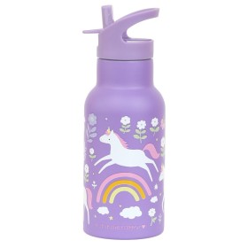 A Little Lovely Company Stainless Steel Drink Bottle Unicorn Dreams 350ml