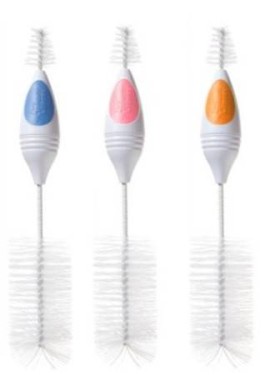 Tommee Tippee Bottle And Teat Brush 1 Piece Available in 3 Colours - Blue, Orange, Pink