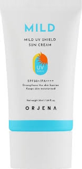 Orjena Mild UV Shield Sun Cream SPF50+ PA++++ 50ml