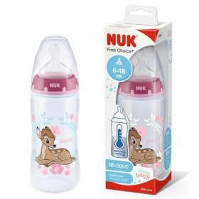 Nuk First Choice No Colic Bottle 6-18m Bambi 300ml Nuk First Choice No Colic Bottle 6-18m Bambi 300ml