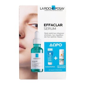 La Roche Posay Effaclar Serum 30ml + Effaclar Gel 50ml + Anthelios Spf50 3ml