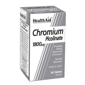 Health Aid Chromium Picolinate 1800mg x 60 Tablets