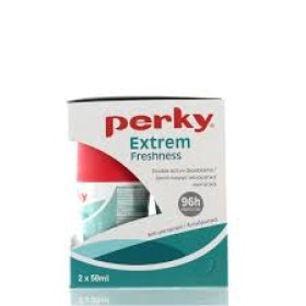 Perky Extrem Freshness Deodorant 96h 50ml 1+1
