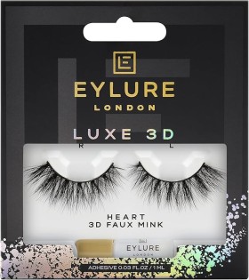 Eylure Luxe Faux Mink Heart False Lashes