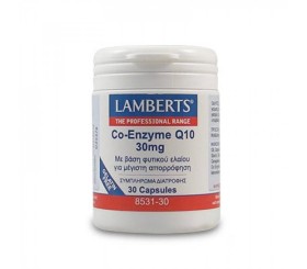 Lamberts Co-Enzyme Q10 30mg x 30 Capsules
