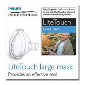 PHILIPS RESPIRONICS LITE TOUCH LARGE MASK 5YEARS- ADULT