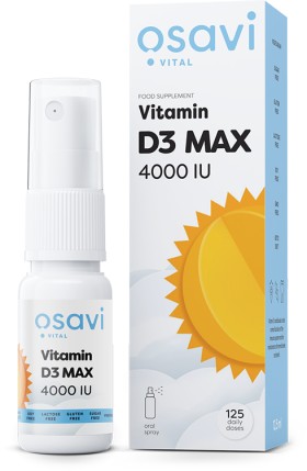 Osavi Vitamin D3 Max 4000 IU Oral Spray 12.5ml