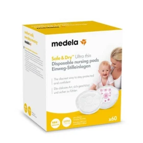 Medela - Disposable Breast Pads with Gel Filler, 60 pcs