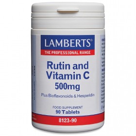 LAMBERTS RUTIN & VITAMIN C 500MG 90TABLETS