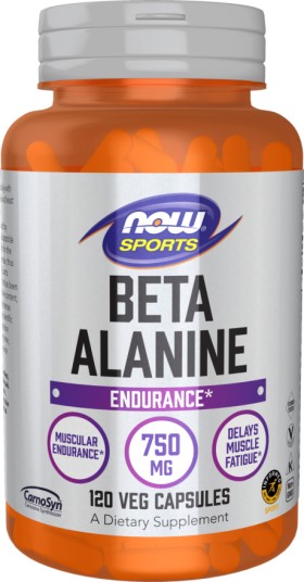 Now Beta Alanine Endurance 750mg 120 Capsules