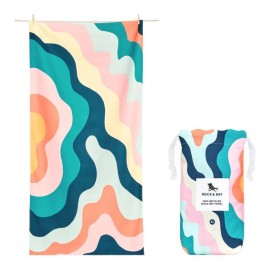 Dock & Bay Beach Towel Stripes Go Wild Get Wavy XLarge 200x90cm